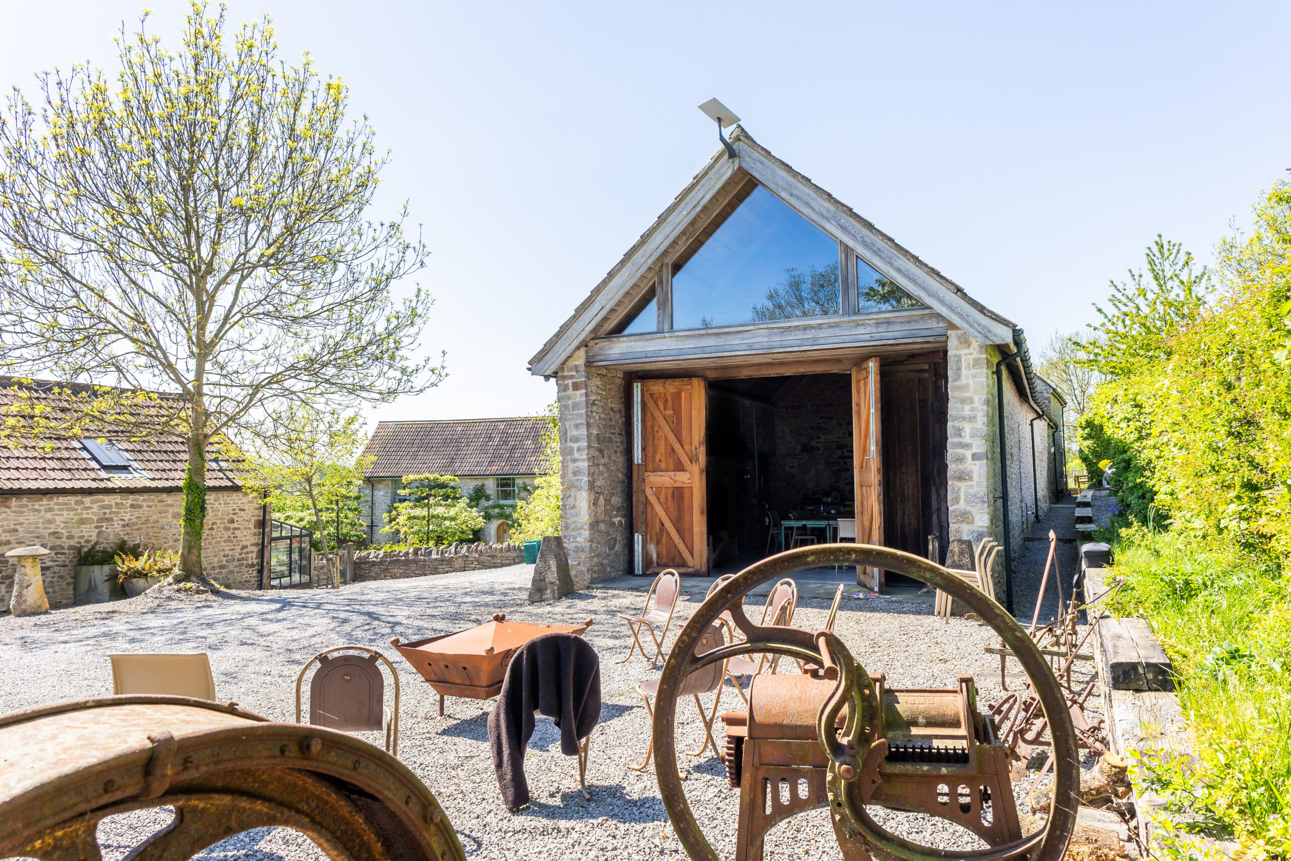 Just Wild Barn retreat